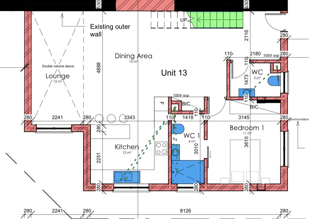 Unit 13 floor plan